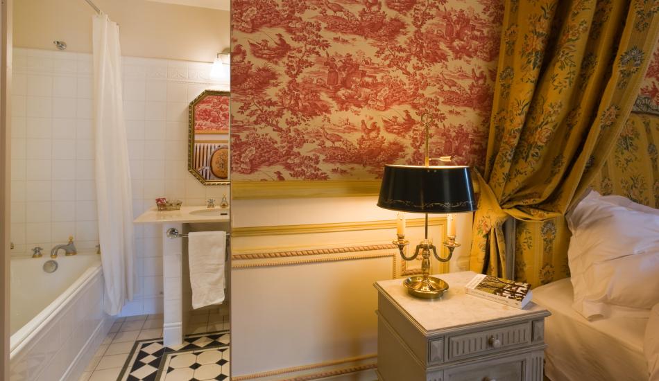 Louis XVI chambre et salle de bain